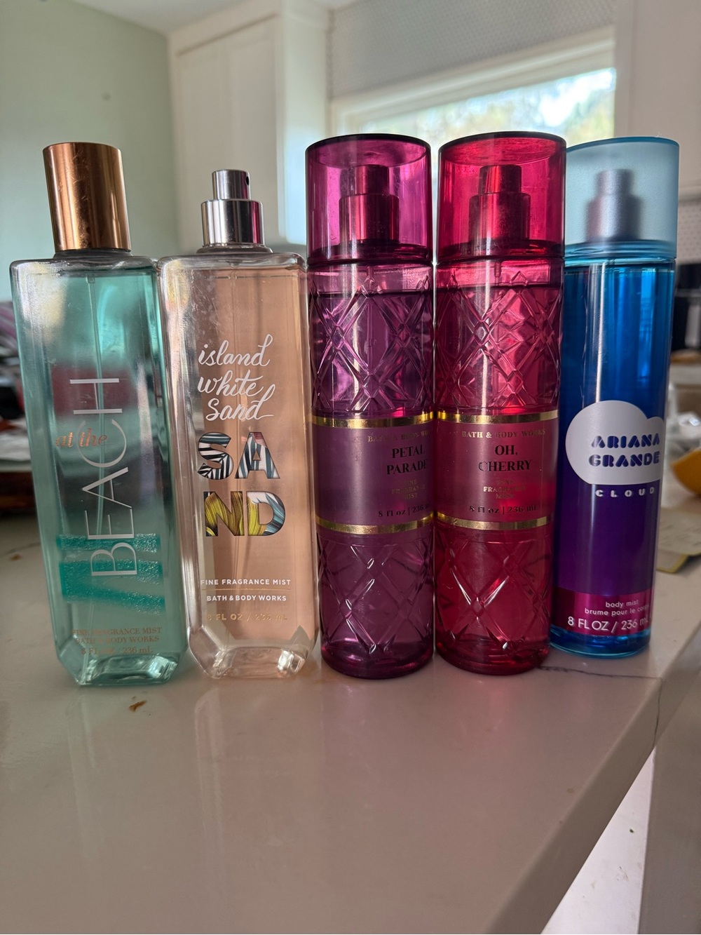 Fragrance Mist Collection Bundle - 5 Bottles